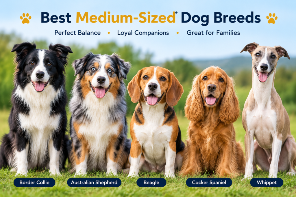 Best Medium-Sized Dog Breeds