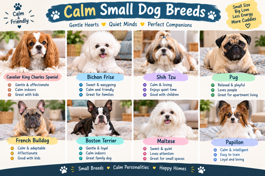 Calm Small Dog Breeds