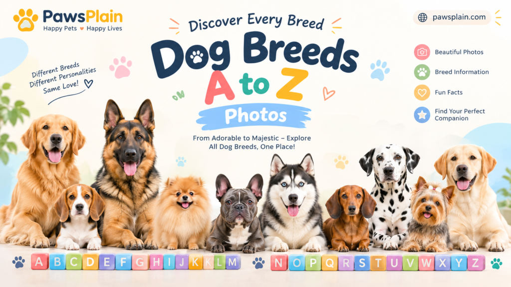 Dog Breeds A to Z Photos