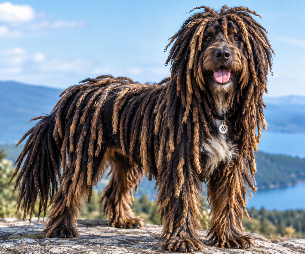 Dog With Dreads