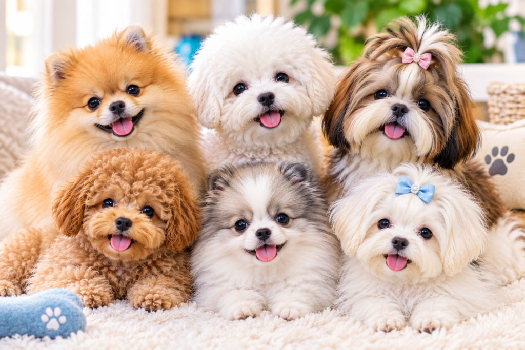 Fluffy Little Dogs