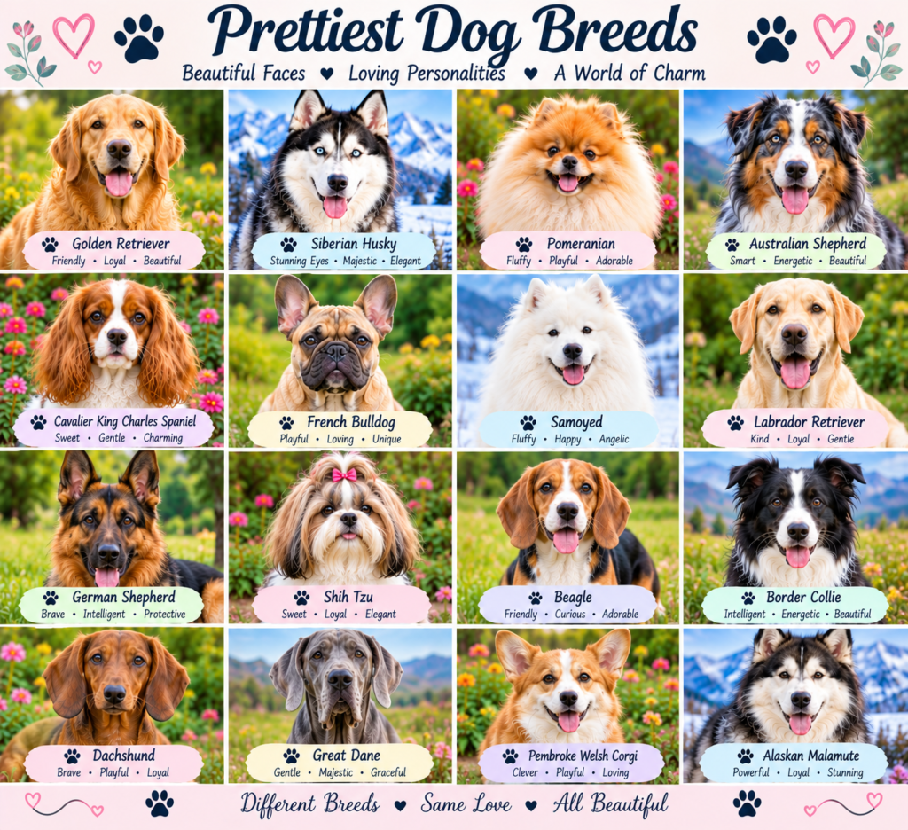 Prettiest Dog Breeds