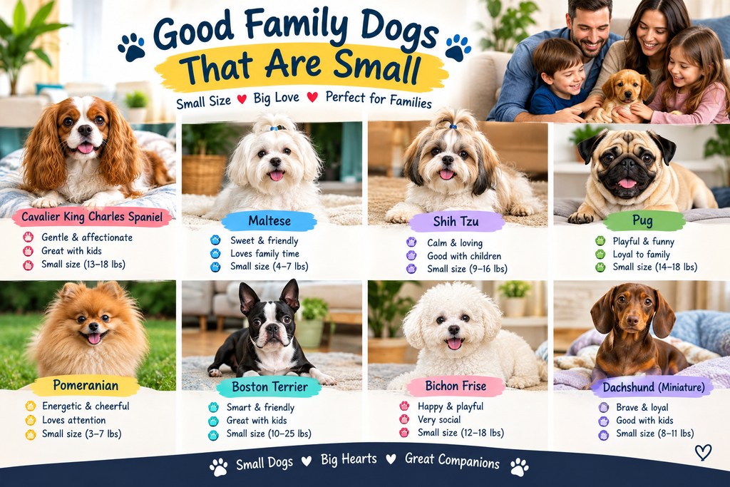 Good Family Dogs That Are Small
