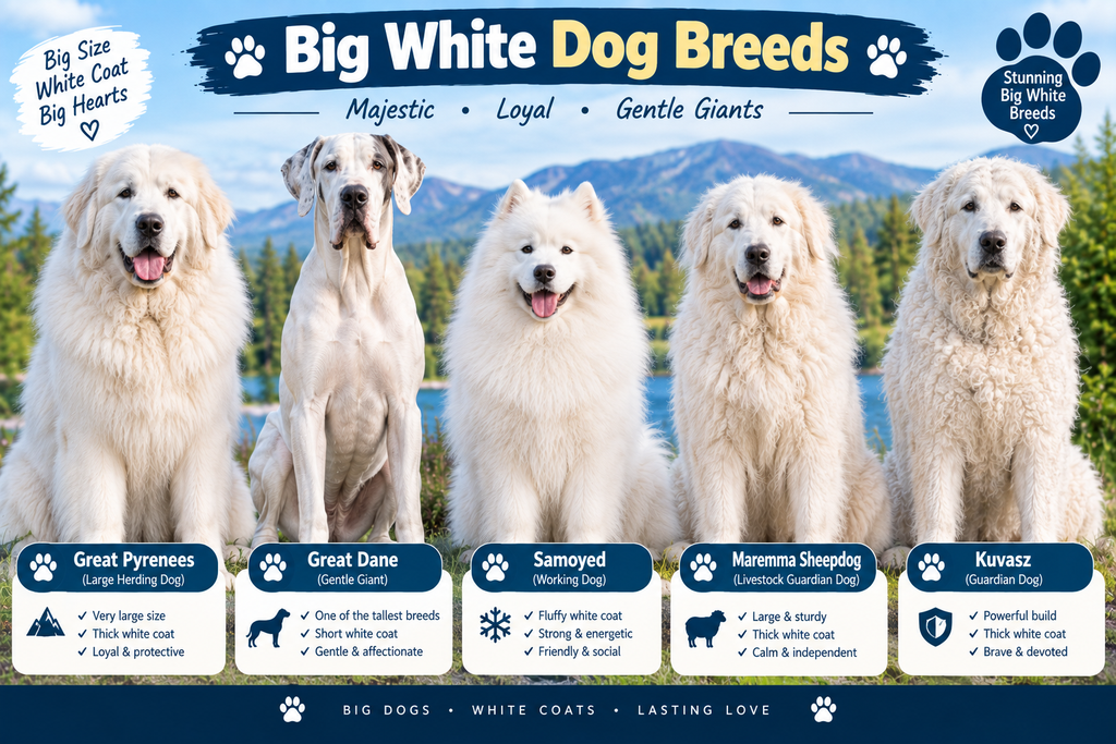 Big White Dog Breeds