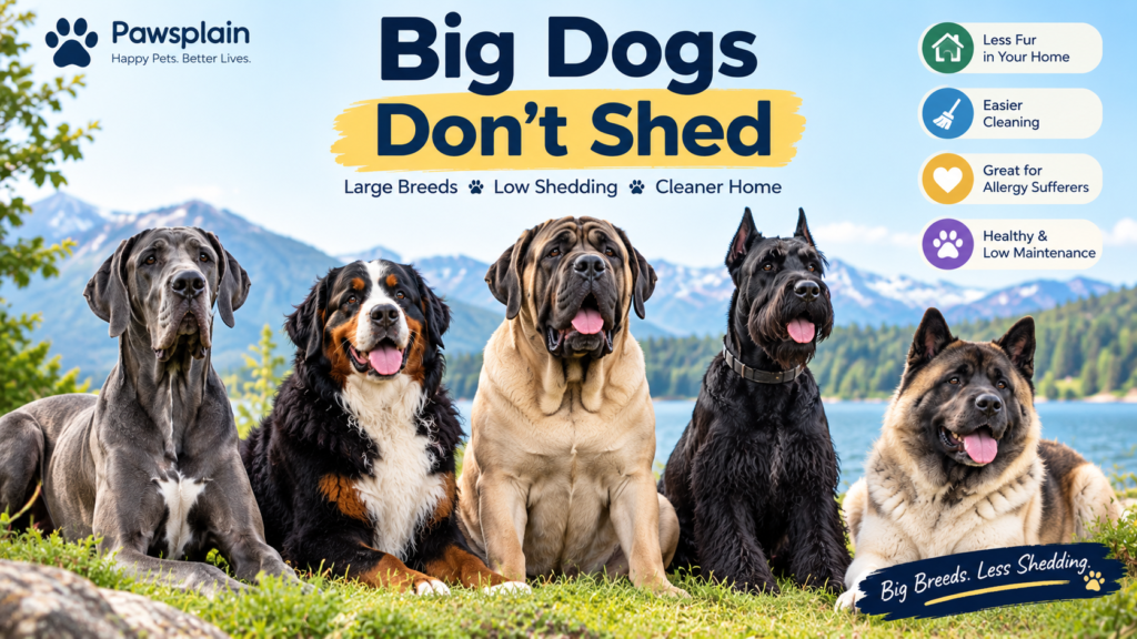 Big Dogs That Don’t Shed