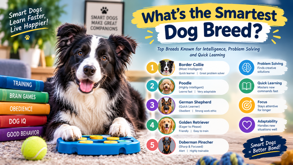 What's the Smartest Dog Breed